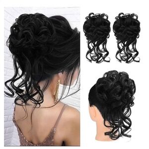 Messy bun extensions